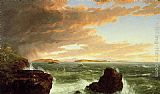 View Across Frenchman's Bay from Mount Desert Island, After a Squall by Thomas Cole